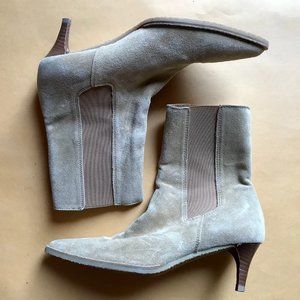 Banana Republic Suede Ankle Boots